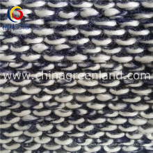 La tela de lana de acrílico del poliéster teñió la tela hecha punto para la ropa (GLLML139)